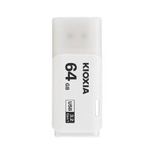 KIOXIA 铠侠 64GB U盘 U301隼闪系列 白色 USB3.2接口