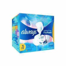 plus会员:Always护舒宝液体卫生巾美国进口 日用240mm18片/盒*5件