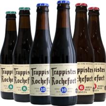 Trappistes Rochefort 罗斯福 Rochefort） 比利时进口精酿啤酒10号*2/8号*2/6号*2 组合装330*6瓶
