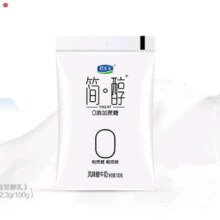 君乐宝简醇 0添加蔗糖 简醇酸奶100g*20袋