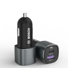 限移动端、京东百亿补贴：BOSCH 博世 SC208C 车载充电器 USB+Type-C双口 45W