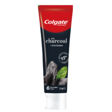 需换购：Colgate 高露洁 天然竹子活炭清新口气竹炭美白牙膏 100g