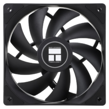 Thermalright(利民) TL-C12C 黑色12cm入门级风压扇 经典磁稳S-FDB轴承 50CM 4PIN串接PWM接头 1550转速