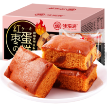 PLUS会员、概率劵、需首单：味滋源 红枣蛋糕 400g/盒