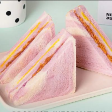 熊治 芋泥肉松三明治55g＊6个*2件