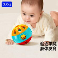 PLUS会员：auby 澳贝 婴儿童玩具 响铃滚滚球