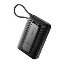PLUS会员：ANKER zolo安克 磁吸+自带线+支架 magsafe无线充电宝 10000毫安 30W快充