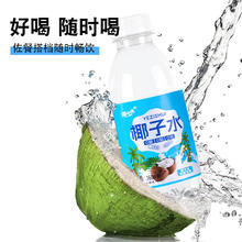 趣小谗 椰子水饮料网红0脂肪水汁饮品果汁 360ml#12瓶