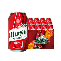 WUSU 乌苏啤酒 红乌苏啤酒330ml*24罐