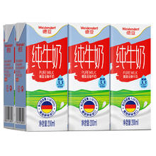 Weidendorf 德亚 全脂纯牛奶200ml*18盒