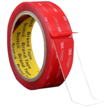 3M双面胶 强力无痕 透明耐高温 ETC手机支架适用 10MM*3M