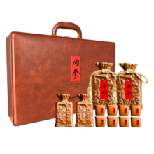 京东百亿补贴、plus会员：酒鬼 内参馥郁香型白酒 52度500ml*2瓶  礼盒装