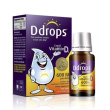 Ddrops 儿童维生素D3滴剂 600IU 2.8ml*2