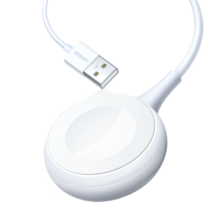 绿联（UGREEN）MFi认证苹果手表无线充电器线磁力吸充电底座适用applewatch9/8/7/6/5/ultra2/SE配件充电 USB1米