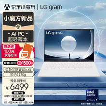 LG 乐金 gram 2024 evo Ultra5 14英寸AI轻薄本 防眩光屏长续航笔记本电脑