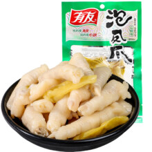 PLUS会员：有友泡椒凤爪休闲零食鸡肉小吃 70g*10件