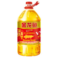 PLUS会员：金龙鱼 黄金比例食用植物调和油3.68L*6件