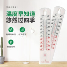 气温科学实验室外温度计户外测温仪悬挂小学生干湿两用 一只装