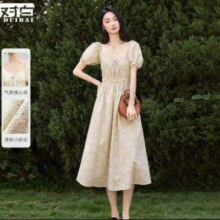 DUIBAI 对白 女士碎花连衣裙 EDQ252P