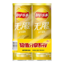 Lay's 乐事 无限薯片 原味 104克*2 208克