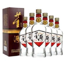 再降价、预售：董酒 复刻系列 白标 54度 董香型白酒 500ml*6瓶 整箱装
