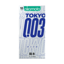 2日20点、plus会员、需首购：冈本 避孕套 安全套 003TOKYO东京限定薄力觉醒10片装