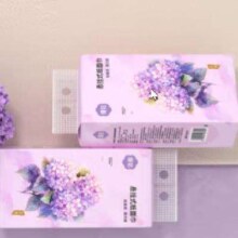 PLUS会员：漫花 挂式抽纸 纸巾面巾纸 4提3680张