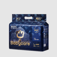 plus会员、需首购：babycare 皇室狮子王国系列 纸尿裤 NB34片