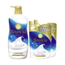 COW STYLE 碱cow美肤沐浴乳淡雅花香 750ml+360ml*2 沐浴露泡沫丰富