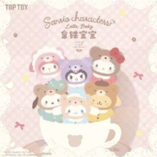新品发售、2日10点：TOPTOY 三丽鸥家族拿铁宝宝搪胶毛绒盲盒