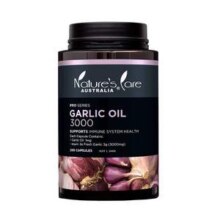 澳洲进口，Nature's Care Pro系列 大蒜精油软胶囊3000mg*200粒