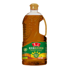 鲁花食用油压榨低芥酸浓香菜籽油香味浓郁物理压榨工艺非转基因900ml