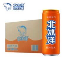 北冰洋 桔汁汽水330ml*24罐