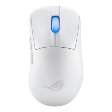 7号20点、PLUS：ROG 月刃2 ACE 三模无线游戏鼠标 AimPoint Pro传感器 无线4K回报率 54g 月耀白