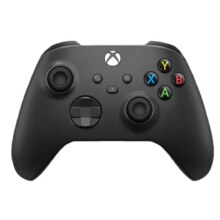 XBOX微软Xbox Series X手柄无线xss xsx蓝牙游戏手柄PC电脑星空Steam Xbox磨砂黑+接收器