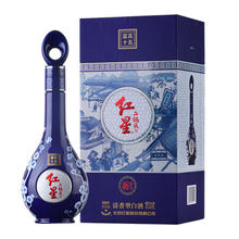 红星 白酒 二锅头 蓝花十五 清香型 46度 500ml