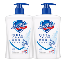 plus、概率券：舒肤佳抑菌洗手液 纯白420g*2瓶  赠补充装200g