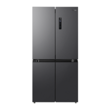 美的（Midea）慧鲜471升一级能效双变频十字双开四开多门风冷无霜家用大容量超薄电冰箱BCD-471WSPZM(E)