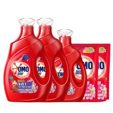限移动端、京东百亿补贴：OMO 奥妙 全自动含金纺薰衣草护衣洗衣液3kgX2+2kg+480gX2含樱花味持久留香