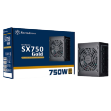 银昕（SilverStone）额定750W SX750-G SFX小电源(金牌全模/全日系电容/低噪稳定)