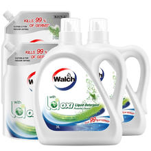 Walch 威露士 洗衣液 18.5斤松木香清可新（3L瓶+2.25L+2L袋x2）