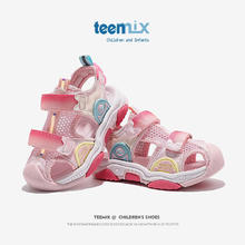 TEENMIX 天美意 女童防滑沙滩凉鞋