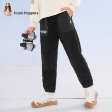 PLUS会员：Hush Puppies 暇步士 儿童休闲长裤 HPQQBD24CK593 任选2件