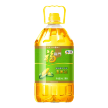 plus会员，概率券:福临门 食用油 非转基因压榨玉米油6.18L *2件+凑单品2件