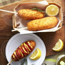圃美多 芝士热狗棒240g+韩式热狗棒240g