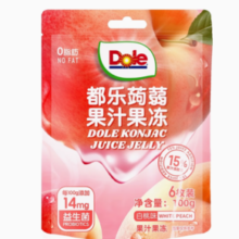 Dole 都乐 蒟蒻果汁果冻 100g*1袋（6枚）