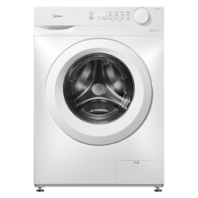 美的（Midea）滚筒洗衣机全自动家用 MG100V11F 10公斤 超薄机身 巴氏除菌 BLDC变频 蒸汽除菌桑拿洗 简尚系列