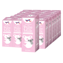 纽仕兰（Theland） A2β-酪蛋白高钙纯牛奶 200ml*24 专注儿童学生成长 粉色