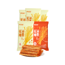 PLUS会员：食验室 全麦脆辣条 组合口味20g*5袋