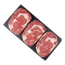 PLUS会员，概率卷：京喜自营 整切眼肉牛排 3片480g